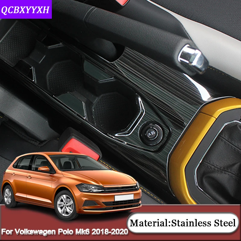 Для Volkswagen Polo MK6 2018-2020 автомобильный Стайлинг коробка передач для интерьера
