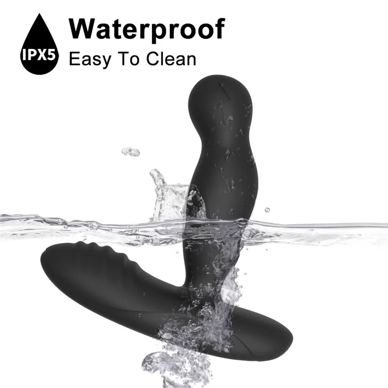 16 Modes Vibrating 3 Mode Rotation Male Prostate Massager Electric Shock Anal Plug Vagina Dildo G Spot Vibrator Sex Toy Buttplug 4
