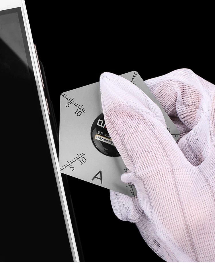 QianLi нержавеющая сталь разборная карта для iPhone Apple мобильный телефон планшет задняя крышка Батарейная рама разборка открытые инструменты