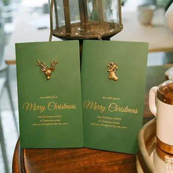 

20-Pack Merry Christmas Greeting Cards Bulk Box Set Xmas Greeting Cards 4.3x7in