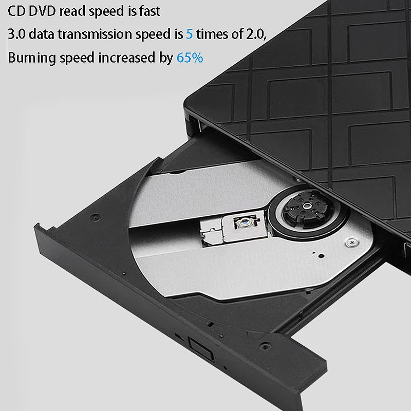 USB3.0 внешний CD DVD привод портативный / диск рекордер для все в