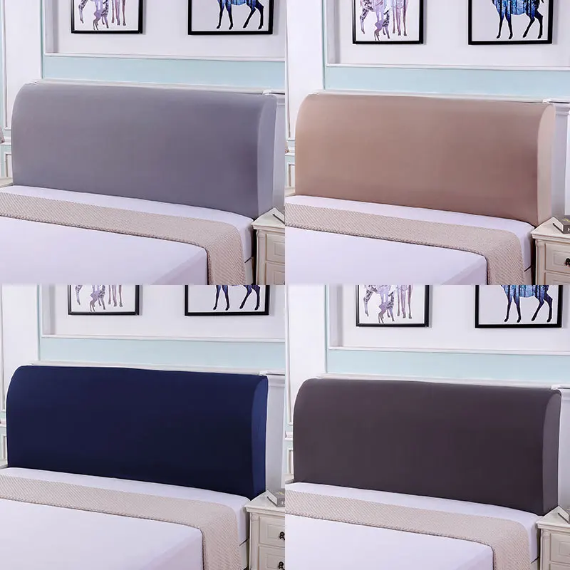 

Solid Color Elastic Fabric Art Full Bag Bedside Cover Soft Bag Dust Cover Cover Protective Cover Elastic Fabric