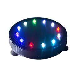 Аквариум красочный медленно мигающий светодиодный светильник газовый лоток аквариум кислотная пластина светодиодный пузырьковый свет