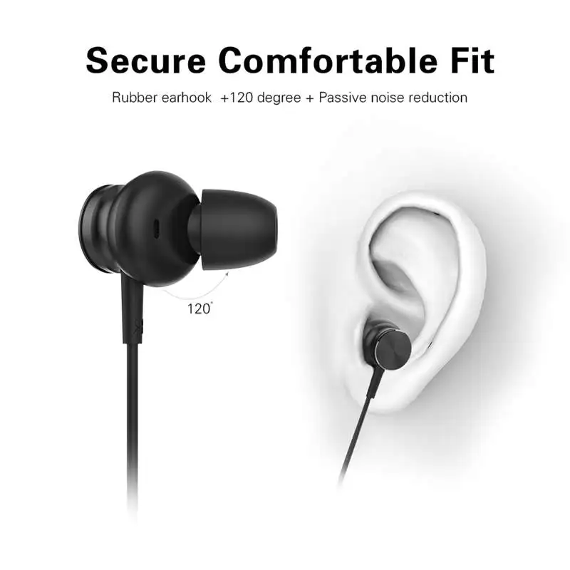 Langsdom L23 беспроводные наушники в ухо Bluetooth с микрофоном шейным ободом спортивная