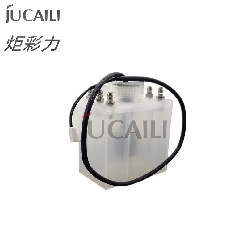 Jucaili Solvente 6 Vie Serbatoio D'Inchiostro Di Grandi Dimensioni Per Konica 512I Infiniti Crystaljet Allwin Stampante A Getto D'Inchiostro Solvente 