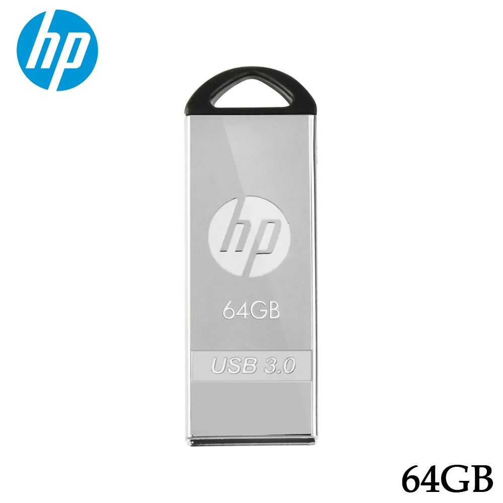 Hp мини металлический флеш-накопитель USB 3,0, 128 ГБ, 64 ГБ, 32 ГБ, 16 ГБ, флеш-накопитель для автомобиля, карта памяти, флэш-диск для хранения, флешка для ключей