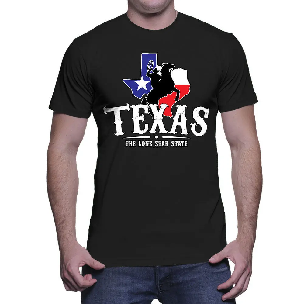 Texas the Lone Star State-все больше Остин Хьюстон Мужская футболка 2019 модная летняя | одежда