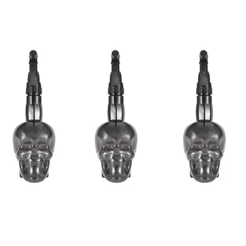 

3 Pcs 500Ml Hairdressing Spray Bottle Refillable Skuff Hair Professional Salon Water Mist Sprayer-Black