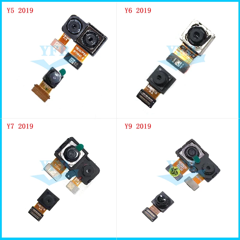 Модуль для задней камеры Huawei Y5 Y6 Y7 Y9 2019 модуль фронтальной Большая маленькая