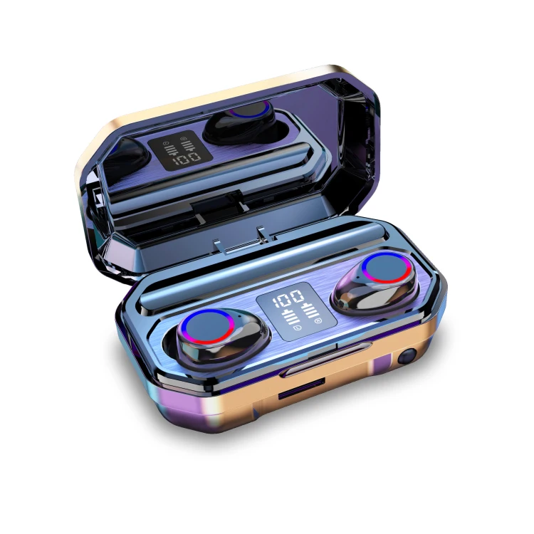 New M12 TWS Bluetooth 5 0 Headset Digital Power Display Earphone Touch Bluetooth Headphone Bluetooth Earbuds With Micphone