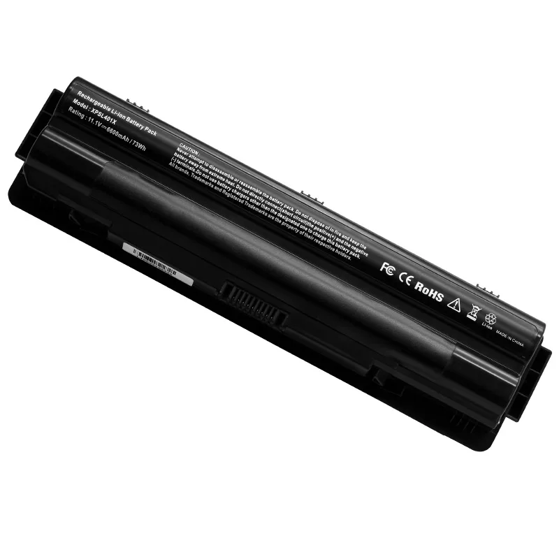 Apexway Новый 6600 мАч 9 ячеек Аккумулятор для ноутбука XPS 14 15 DELL L401x L501x L502x L521x 17 L701x 3D