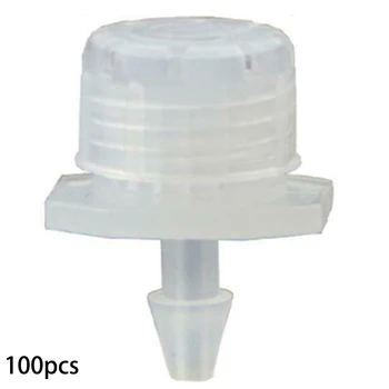 

100Pcs Adjustable Drippers Micro Drip Irrigation Sprinklers Watering System Suitable For 4mm / 7mm Pipe