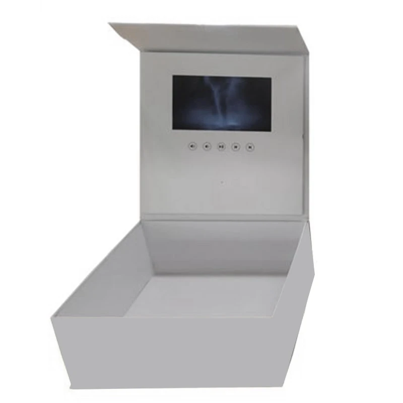 7 Inch Video Gift Box Greeting Card Lcd Light Control Gift Box Greeting Card Video Gift Box Greeting Card Graduation Gift Birthd