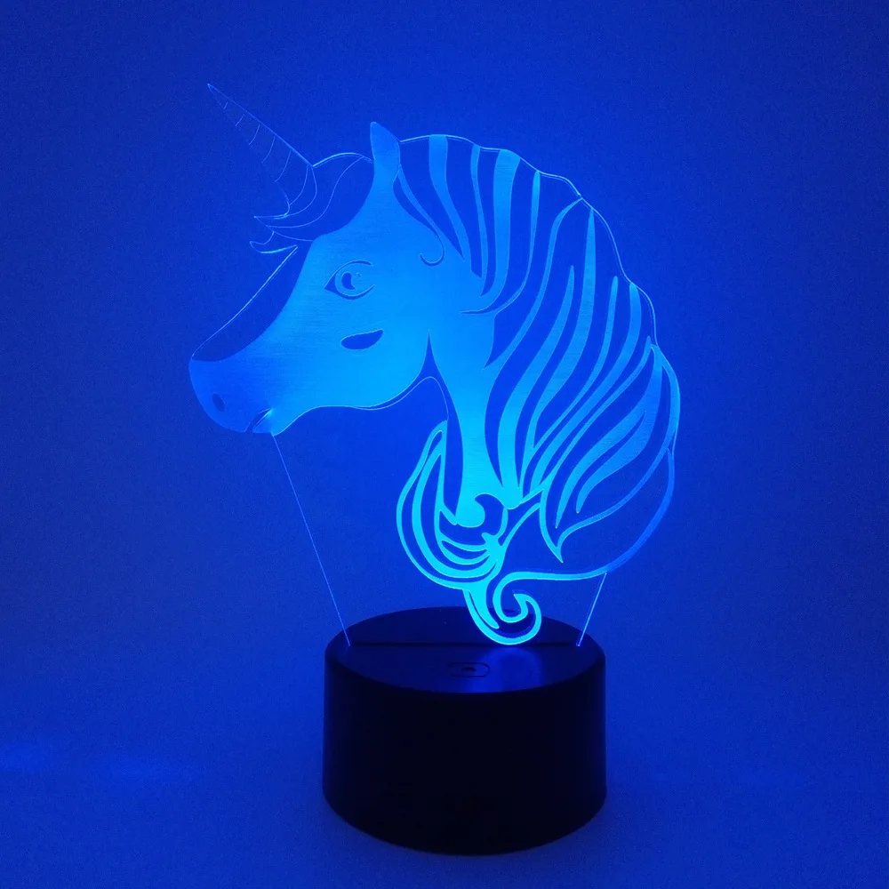 

3D Light Girl Creative Cartoon Led Bedroom Table Lamp Creative Three-Dimensional Night For Birthday Gift