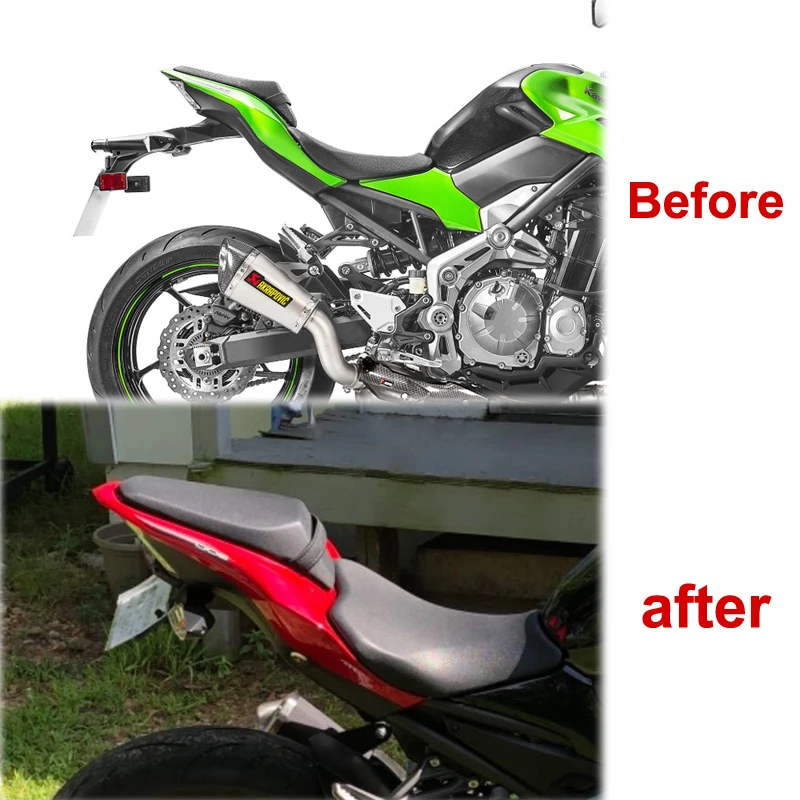 Fit For Kawasaki Z900 2017-2022 Rear Tail Tidy Number License Plate Holder Motorcycle Fender Eliminator Kit Z900 2017 2018-2021