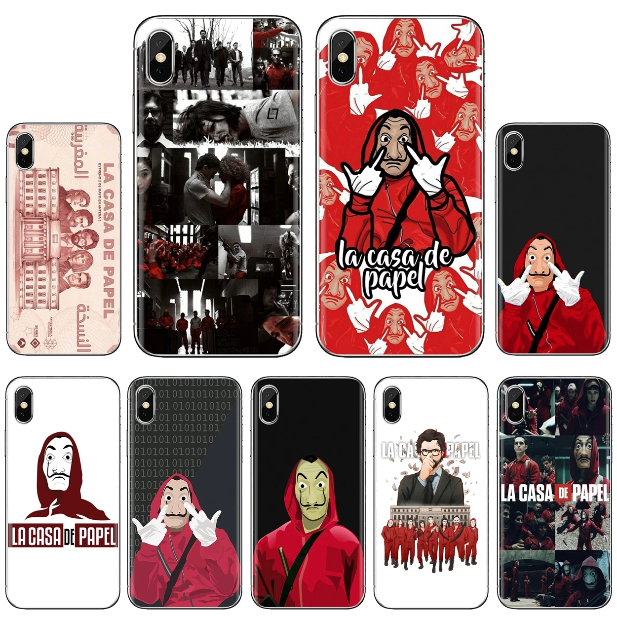 La Casa de papel для Samsung Galaxy A3 A5 A7 A9 A8 Star Lite A6 Plus 2018 2015 2016 2017 тонкий силиконовый мягкий ТПУ