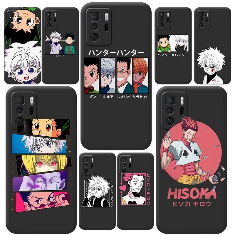 Чехол Hunter X для телефона POCO M3 Pro X3 F3 Xiaomi Redmi Note 10 9 9C 9A с аниме Killua Zoldyck | Мобильные