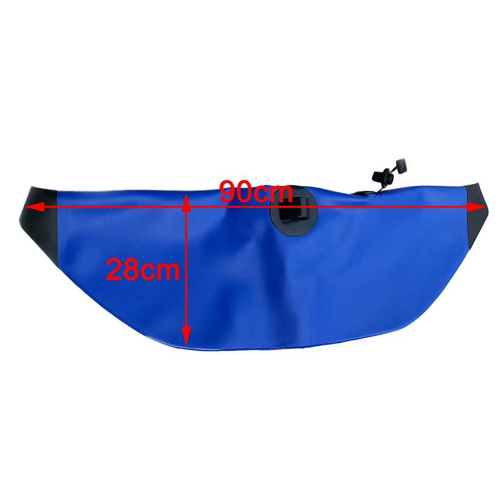 2 Blue Kayak Fishing Inflatable Outrigger Stabilizer & 2 Tail Rudder Balls