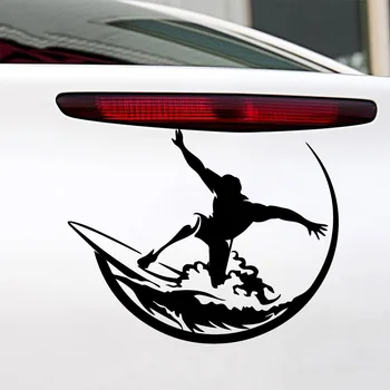 

Colorful Surf Carbon Sticker Fun Vinyl Car-Styling Car Sticker Decals Decor