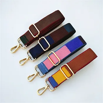

HJKL new color canvas bag strap adjustable versatile bag strap o bag handles accessories long strap anti gravity shoulder gift