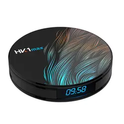 Акция-Android 9,0 Hk1 Max Mini Smart Tv Box 2,4G/5G Wifi Rk3328 четырехъядерный Bt 4,0 телеприставка медиаплеер PK Tx6 X96 Max (