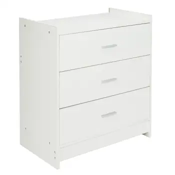 

Multiple Finish 3-Drawer night stand White , bedroom furniture, durable in use Easy to assemble, bedside table ,bedroom dresser