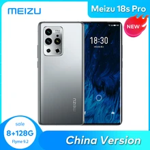 Meizu 18s Pro 8/12GB 128/256G 5G Cellphone 6.7" Super AMOLED Smartphone Snapdragon 888+ Octa Core NFC Mobile Phone China Version