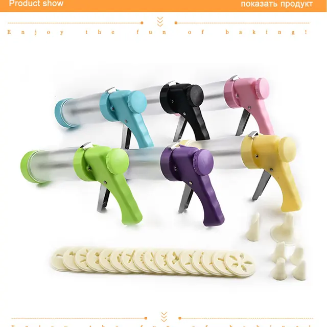 Diy Sütőszerszámok Műanyag Süti Készítő Sajtókészlet 16 Tipp Sütőszerszámokkal - Image 2