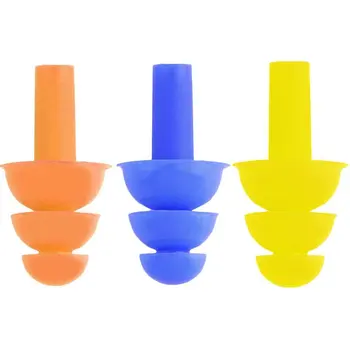 

A Pair Spiral Convenient Silicone Ear Plugs Anti Noise Snoring Earplugs Comfortable For Sleeping Noise Reduction Accessory