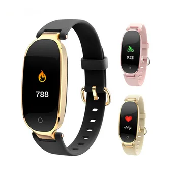 

2019 New Smart Wristbands Color Screen Sport Bracelet Heart Rate Monitor Fitness Band Gift To Lady Fitness Watch Men Woman