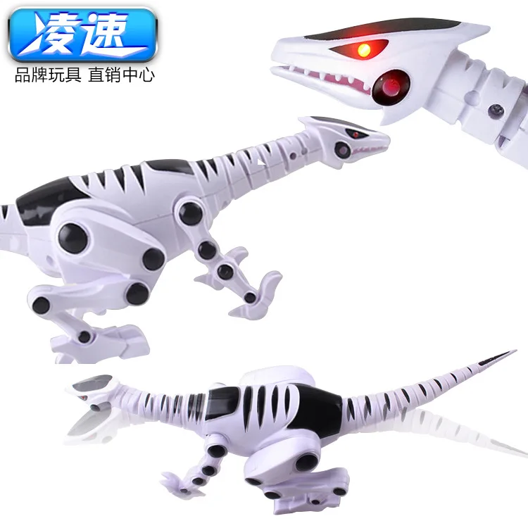 

Lnsu-Children'S Educational Science Electric Dinosaur Model Toy Sound And Light Walking Science Fiction T-Rex Top Grade Gift