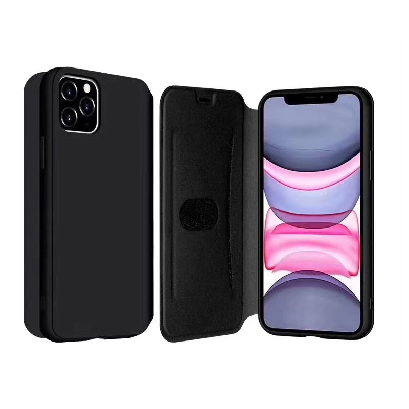 Жидкий силиконовый чехол кобура для iPhone 11 Pro MAX XR XS 6S 7 8 Plus с откидной крышкой карт