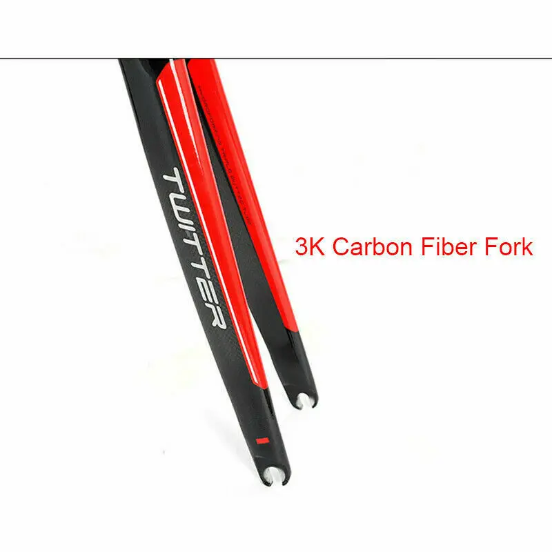 Clearance TWITTER Road Bike Frame 700C 46cm 48cm 50cm 52cm Aluminum Alloy Frameset Straight Tube Carbon Fiber Rigid Fork 130mm Ultralight 8 Clearance TWITTER Road Bike Frame 700C 46cm 48cm 50cm 52cm Aluminum Alloy Frameset Straight Tube Carbon Fiber Rigid Fork 130mm Ultralight 8