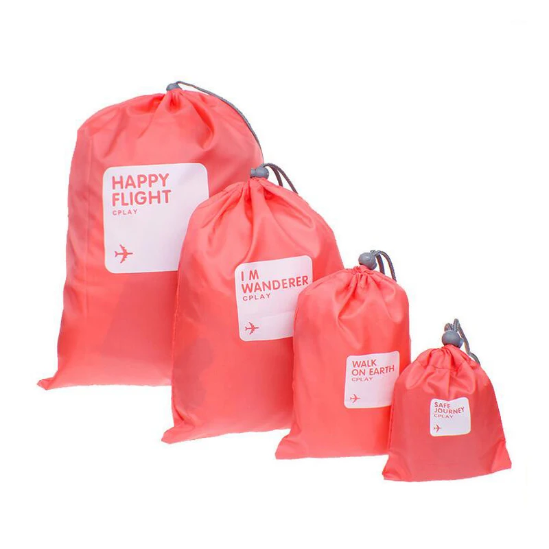 

4PCS Waterproof Tampon Cute Storage Bag Sanitary Pad Pouches Travel Portable Makeup Lipstick Key Earphone Data Cables Organizer