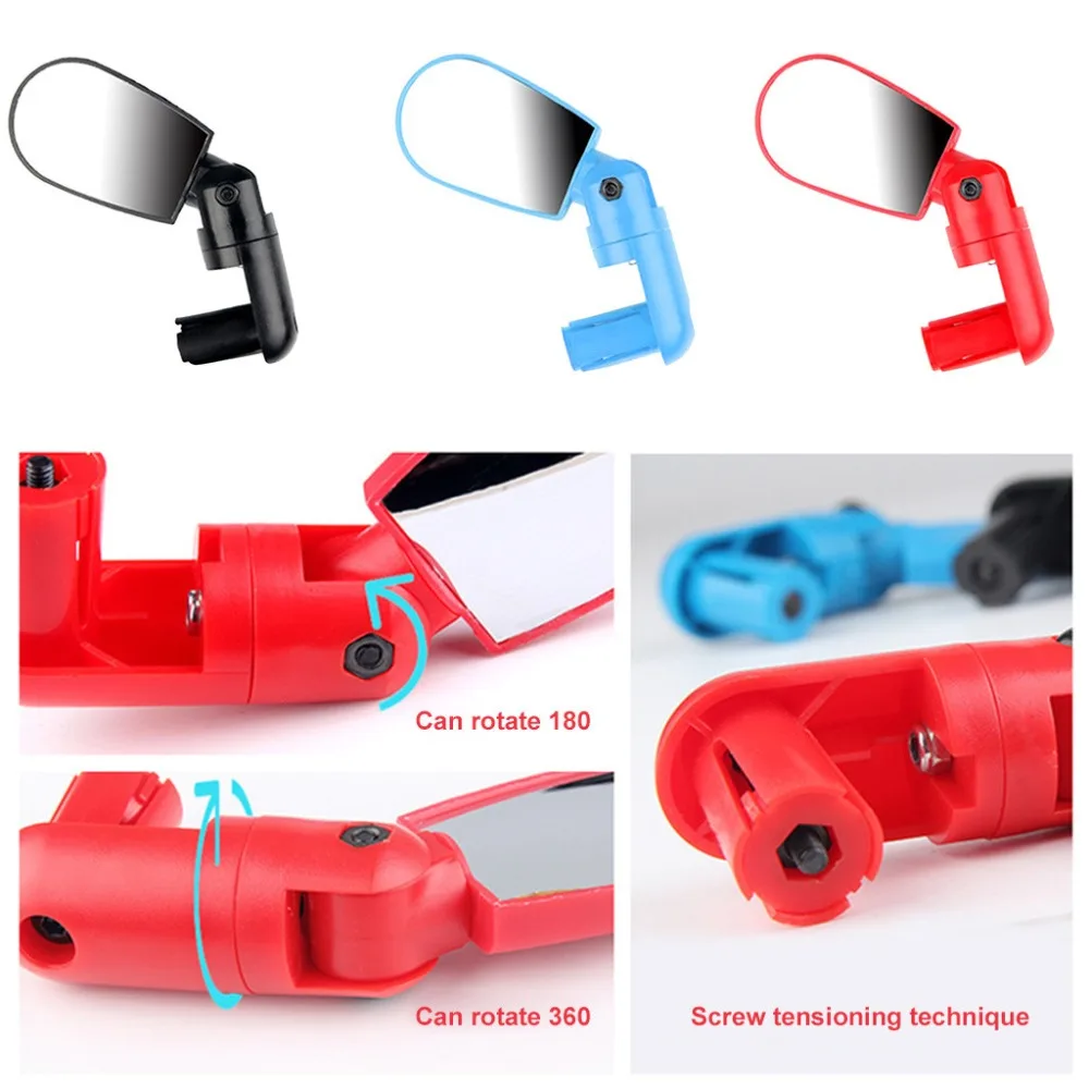 Replacement Bike Bicycle Rotatable Rearview Mirror Handlebar High Quality espejos bicicleta de alta calidad W