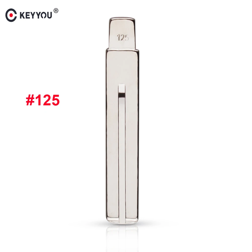 

KEYYOU NO. 125 лезвие ключа для нового C30 откидной ключ лезвие оригинального ключа для автомобиля 125 #