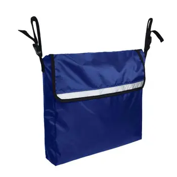 

1PC Wheelchair Hanging Bag Waterproof Nylon Stroller Trolley Scooters Hanging Pouch Wheelchair Accessories