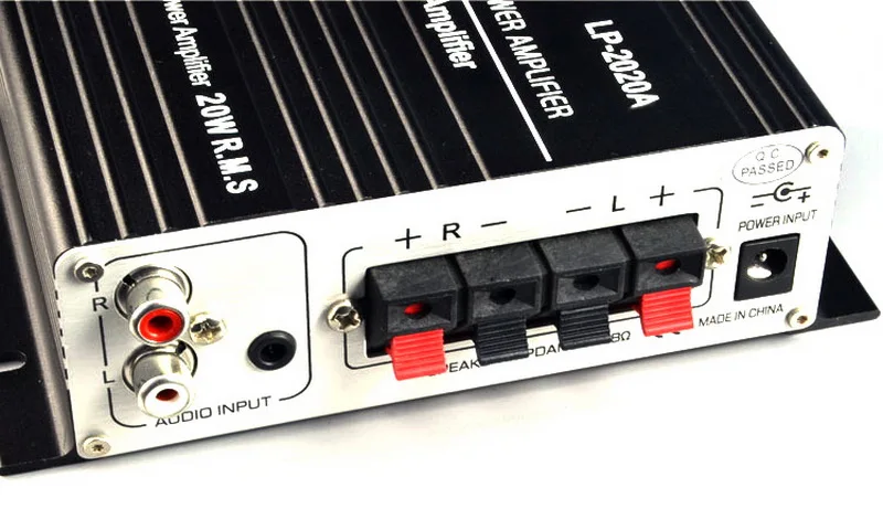Hi-Fi мини цифровой аудио усилитель мощности для автомобиля маленький усилитель мощности автомобильный мотоцикл Лодка 2CH 20WX2 выходной усилитель мощности
