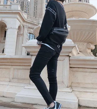 

2020 new messenger chest bag ladies bag shoulder bag messenger small bag leather chest bag