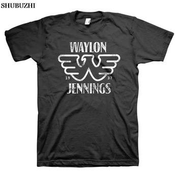

Waylon Jennings tuxedo shirt men's top tees brand teeshirt men new cotton tshirt summer fashion tops