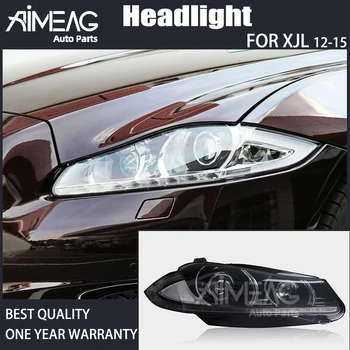 

Made for jaguar XJL xenon original headlight 12/13/14/15 year half assembly