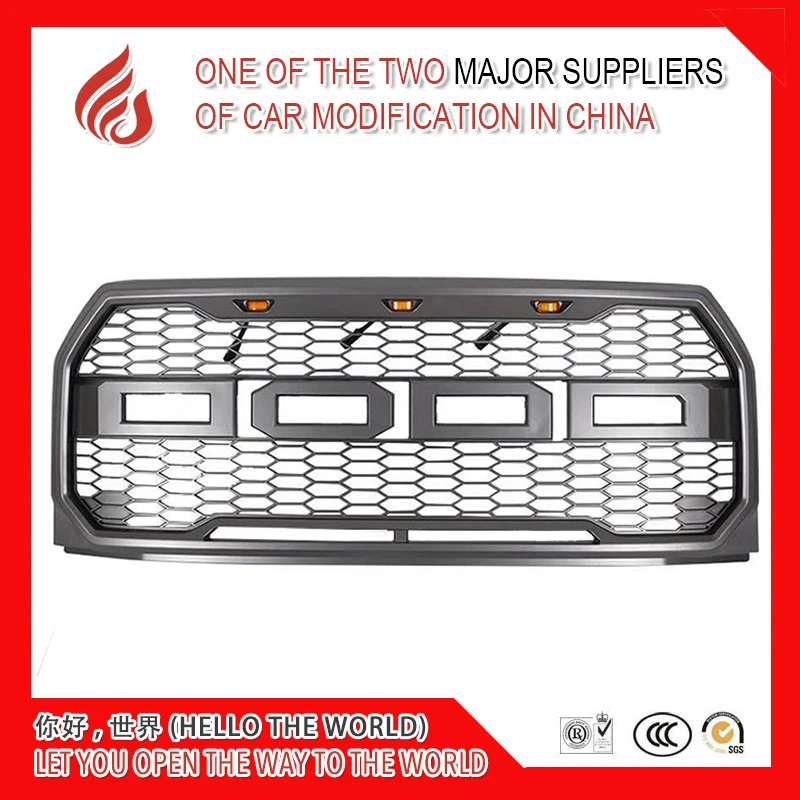 

High qualtiy Modificate ABS car front grille racing grills grill for F150 2015 2016 2017 front grille