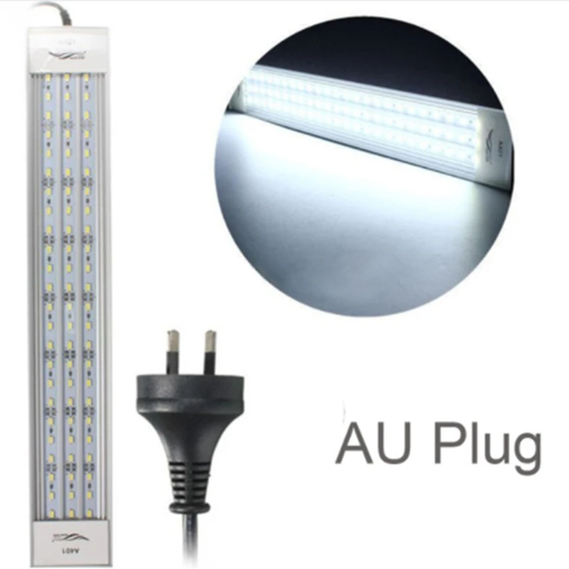 A401 AU Plug 1 компл. Аквариум высокое качество аквариумные растения светильник для выращивания клипса лампа украшение светодиодный светильник ing 20-50 см EN/AU Plug peceras iluminacion - Цвет: A401 AU Plug