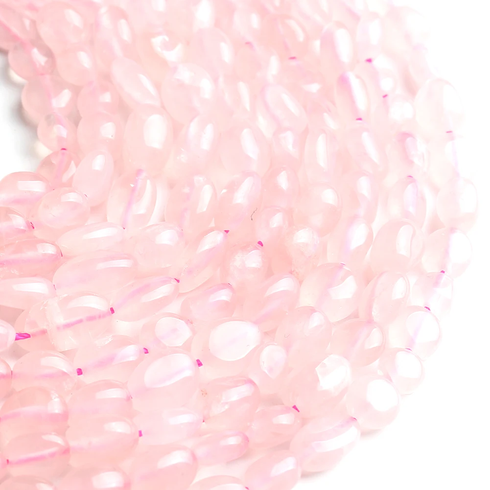 Wholesale Irregular 5-8 mm Natural Rose Quartzs Pink Crystal Stone Beads For Jewelry Making DIY Charms Bracelet Necklace 15 inch | Украшения