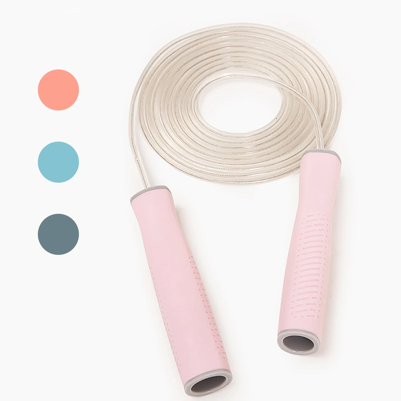 

Anti-slip Tangle-Free with Ball Bearings Rapid Speed Jump Rope Excercise Fitness Equipments Skipping Rope Unisex Child