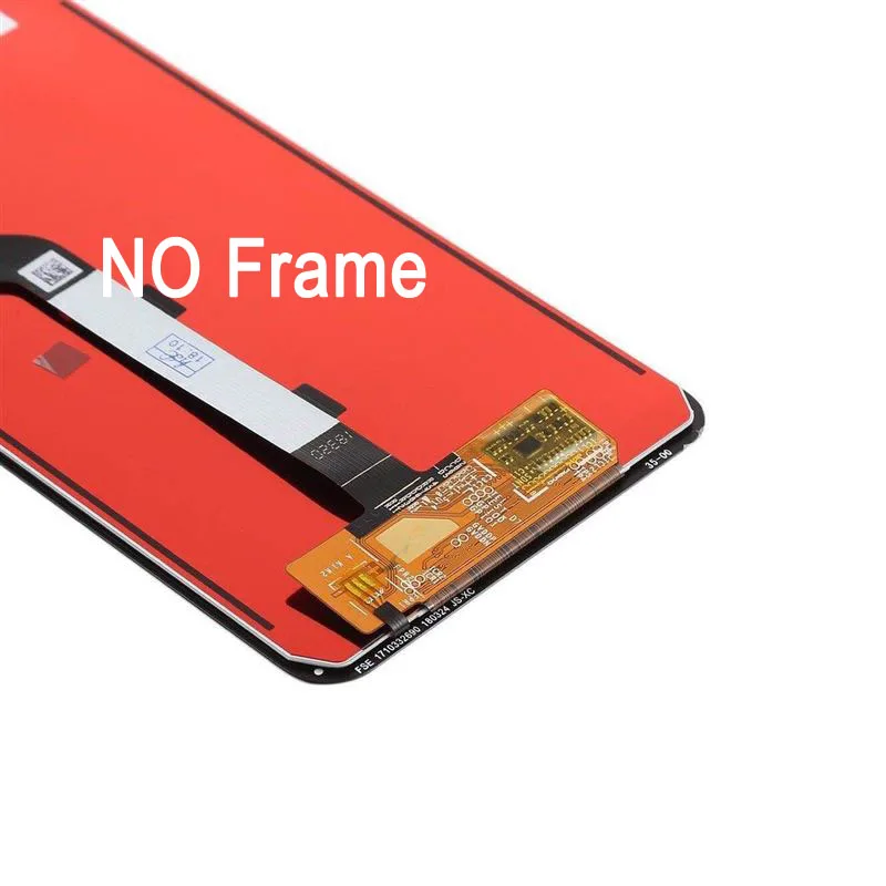 Для Xiao mi 8 lite полный ЖК-дисплей с рамкой сенсорный экран дигитайзер для mi 8 mi 8x сборка для mi 8 Lite экран - Цвет: Черный