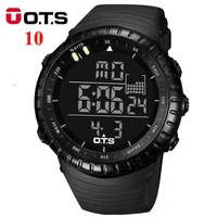 ots erkek saatler spor dijital saat erkekler led 50m su gecirmez dalis elektronik saat askeri erkekler kol saati relogio masculino masculino masculinos relogiosmasculino watch aliexpress