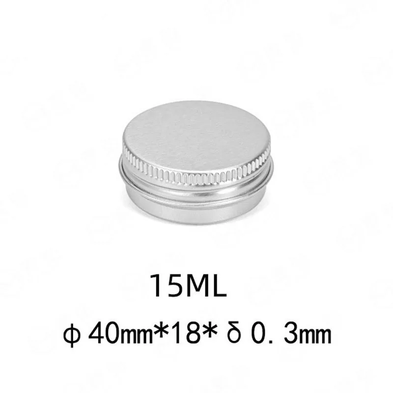 Lot De 50 Petits Pots Ronds Vides De 5g - Pour Cosmétiques Maison Et Voyages