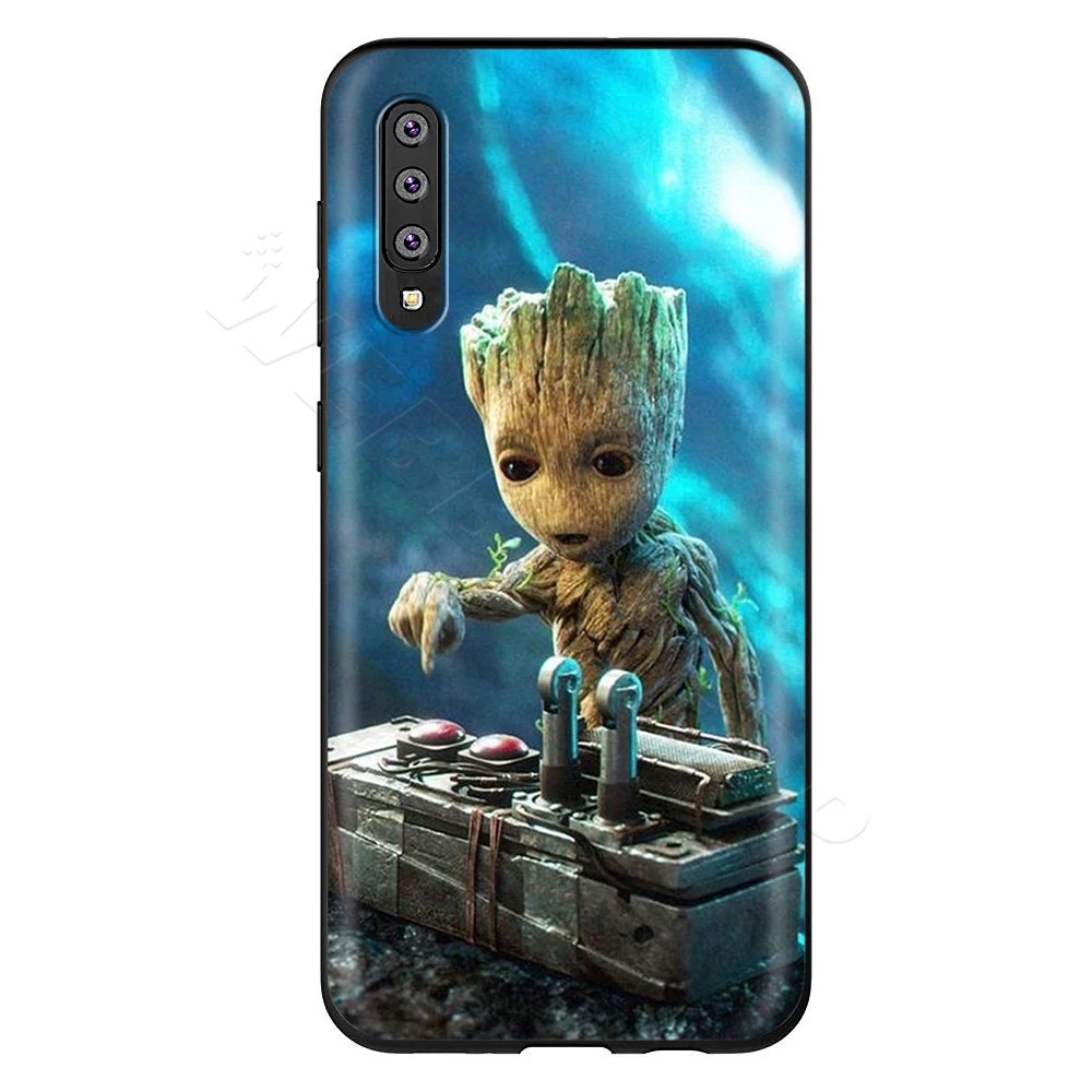 Webbedepp стражи Галактики Грут с героями комиксов Марвел, чехол для samsung Galaxy S7 S8 S9 S10 Edge Plus Note 10 8 9 A10 A20 A30 A40 A50 A60 A70