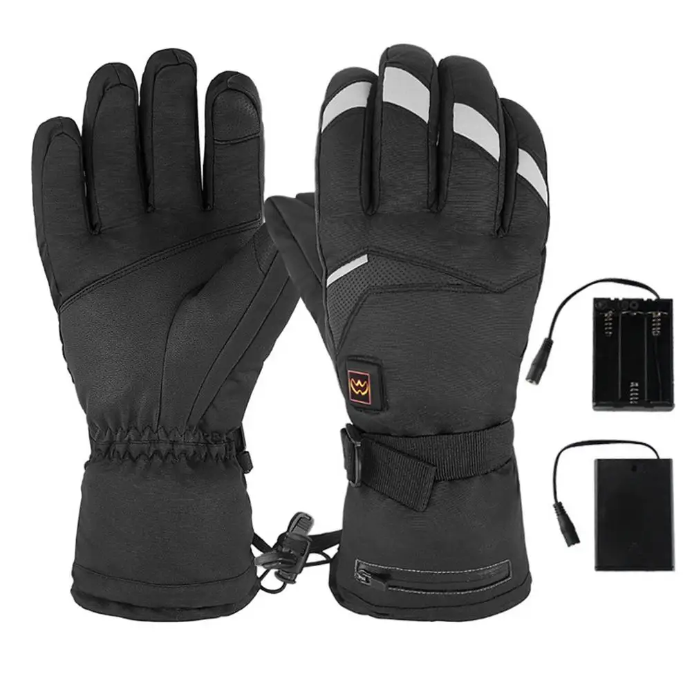 Zeestraat Uitroepteken vezel Verwarmde Handschoenen Elektrische Winter Warme Handschoenen Met 2 Batterij  Packs Winddicht Geïsoleerde Thermische Handschoenen Fietsen Hand Warmers  Voor Mij|Ski handchoenen| - AliExpress